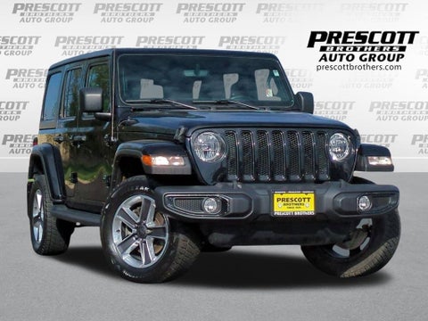 2022 Jeep Wrangler Unlimited Sahara in Princeton, IL - Prescott Brothers Auto Group